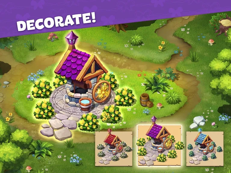 Butterfly Garden Mystery: Scapes Match 3 Story screenshot 1