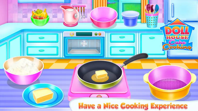 Doll House Cake Cooking screenshot 1