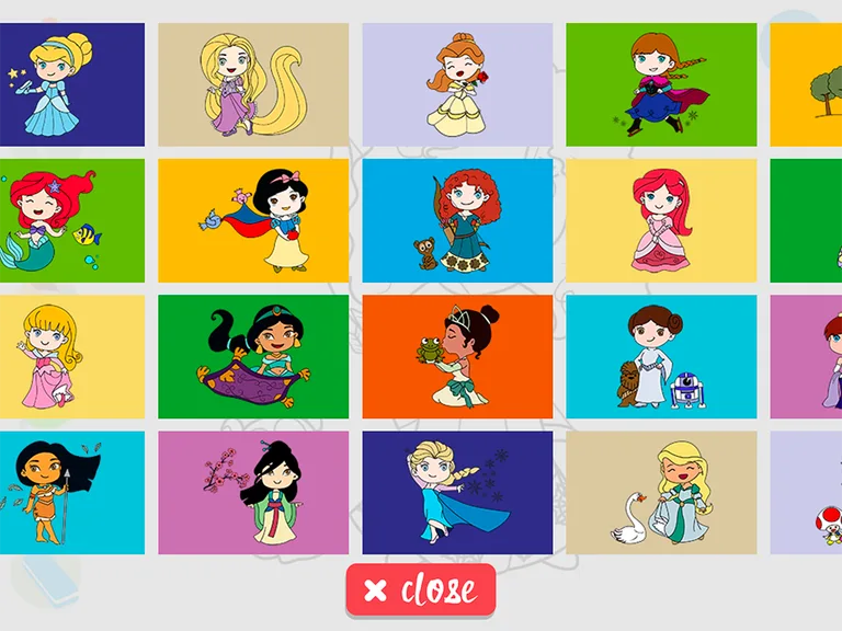 Kids Princess Coloring Book 🎨 screenshot 7