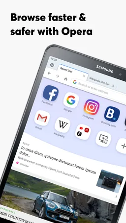 Opera Browser: Fast & Private screenshot 2