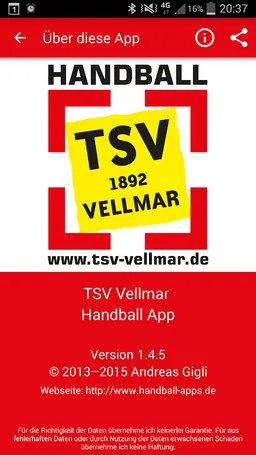 TSV 1892 Vellmar Handball screenshot 5