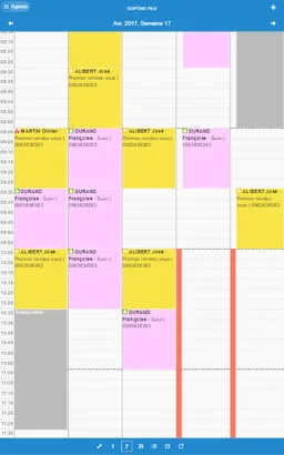 WZ-Agenda Mobile screenshot 2