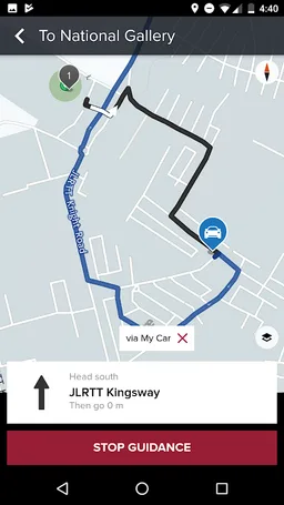 Jaguar Route Planner screenshot 4