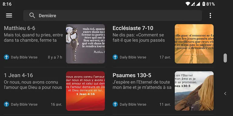 Verset du Jour screenshot 2