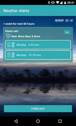 Custom Weather Alerts screenshot 6