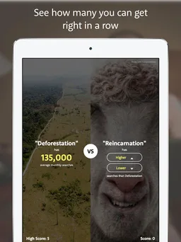 The Higher Lower Game screenshot 7