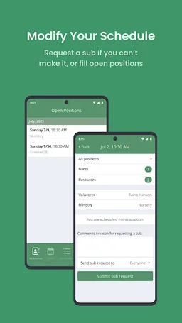 Ministry Scheduler Pro screenshot 1