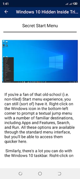 Windows 10 Hidden Inside Tricks screenshot 5