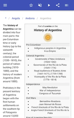 History states screenshot 3