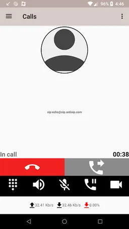 Voip By Antisip (+Video) screenshot 12