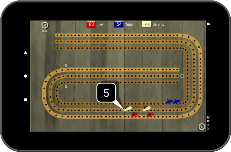 Cribbage Pegboard screenshot 10