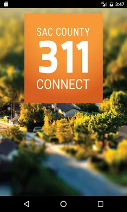 Sacramento County 311 Connect screenshot 1