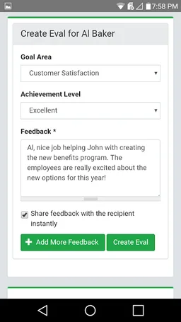 SnapEval screenshot 1