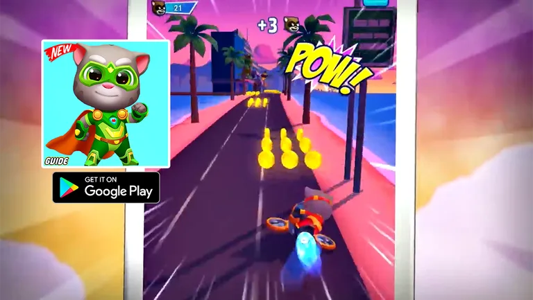 Guide For Talking Tom Hero and tips screenshot 1