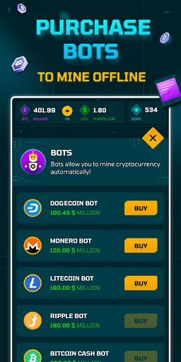 Idle Crypto Miner screenshot 3