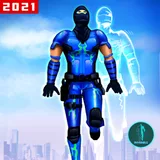 Invisible Ninja Rope Hero Game icon