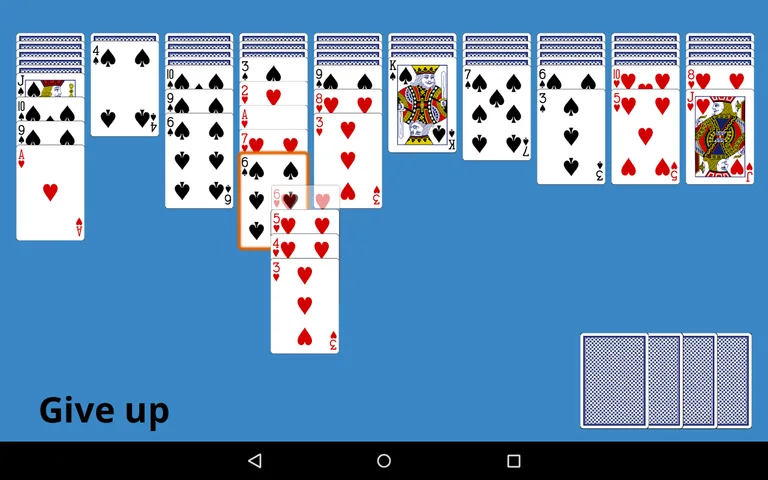 Classic Spider Solitaire screenshot 6