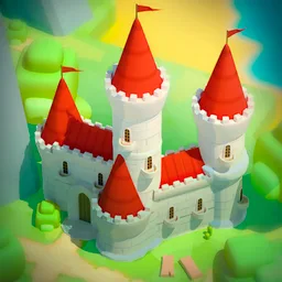 Crafty Town - Merge City Kingdom Builder icon