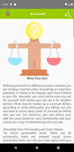 Be Yourself screenshot 1