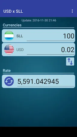 US Dollar Sierra Leonean Leone screenshot 2