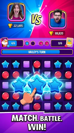 Match Masters: PvP Puzzle Game screenshot 1