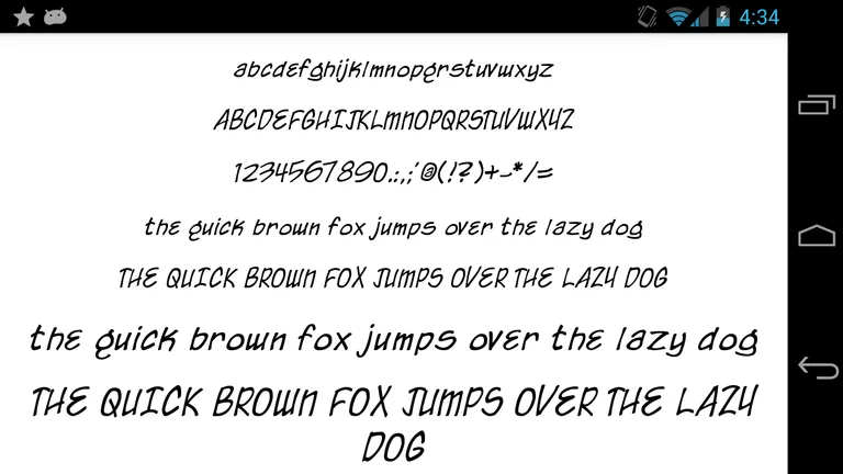 Written Fonts Message Maker screenshot 4