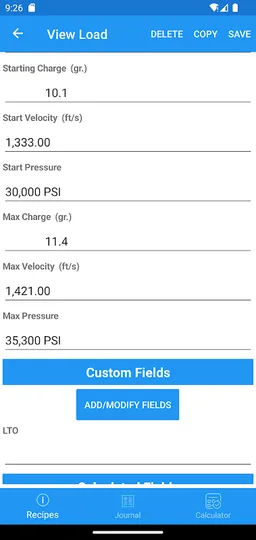 Reloading Assistant screenshot 4
