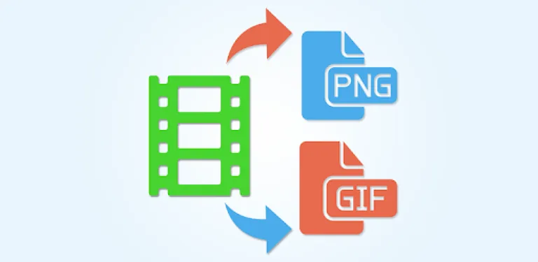 Video to GIF, JPG, PNG cover image