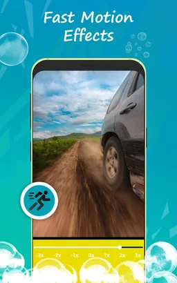 Slow motion video maker, editor: Video trimmer app screenshot 2