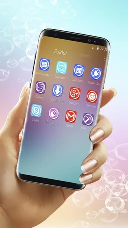 Bubbles Theme screenshot 4