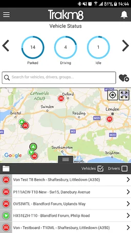 Trakm8 Fleet screenshot 14