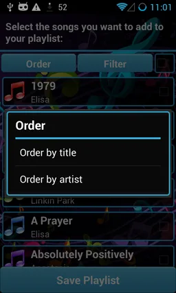 Easy Playlist Editor screenshot 4
