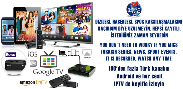Giniko Turkish TV - Live & DVR cover image