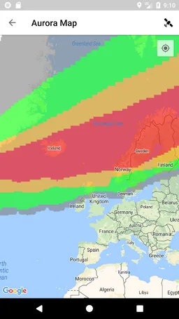 My Aurora Forecast - Aurora Alerts Northern Lights screenshot 2