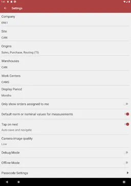 Infor LN Quality Inspections screenshot 14