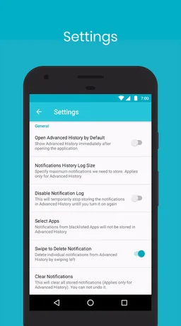 Notification History Log screenshot 7