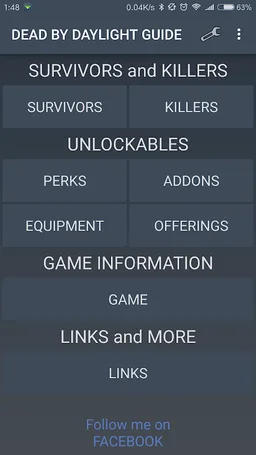Guide for Dead by Daylight screenshot 1