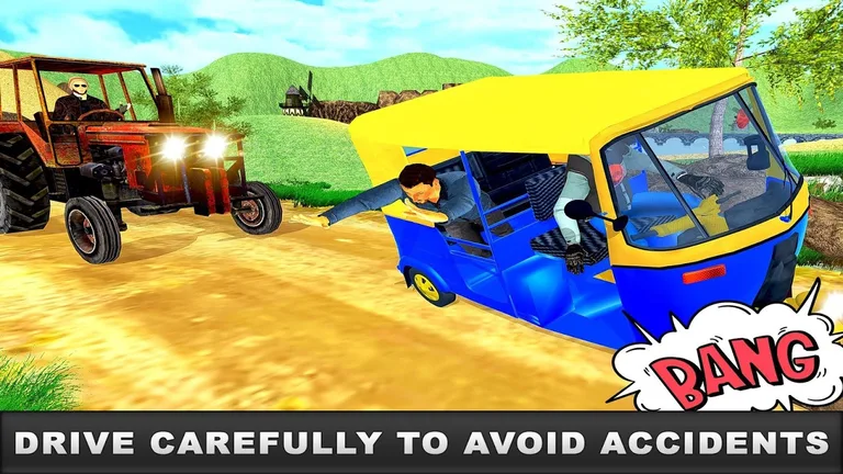 Tuk Tuk Rickshaw Offroad Drive screenshot 13