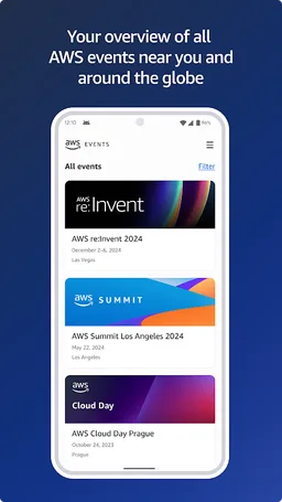 AWS Events screenshot 1