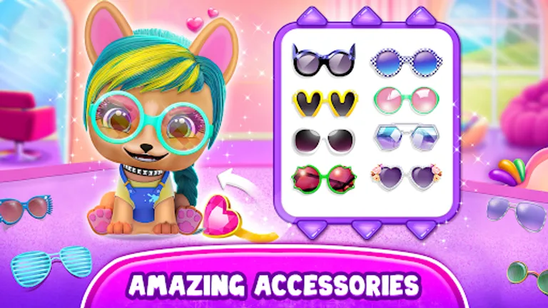 Hairstyle: pet care salon game screenshot 10