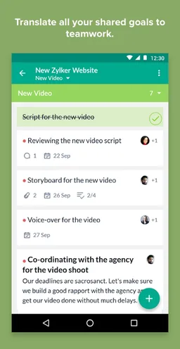 Zoho Connect screenshot 6