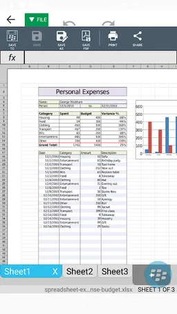 BlackBerry Edit screenshot 4