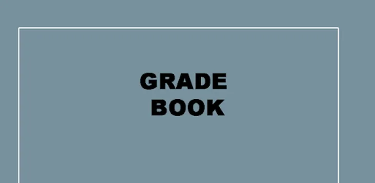 Grade book 🎓 cover image