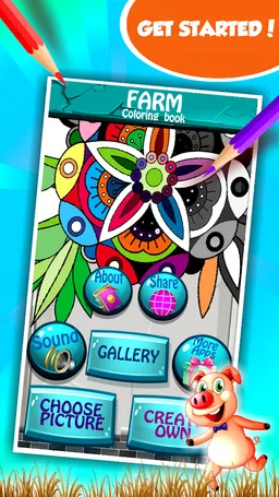 Farm Coloring Book screenshot 2
