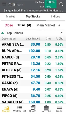 GIBC Tadawul screenshot 6