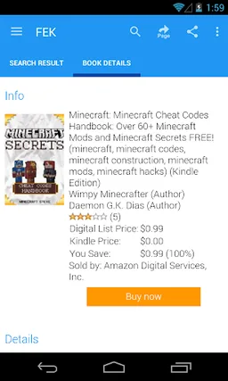 FBK eBooks for Kindle screenshot 5