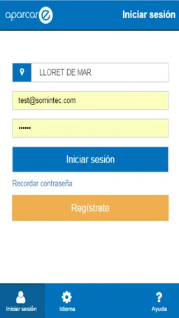 AparcarE screenshot 1