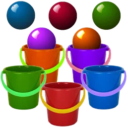 Bucket Roleta - Bucket Bubble Ball Game icon