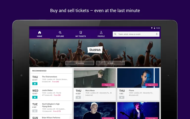 StubHub - Tickets for Events screenshot 6