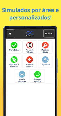 Simulado para CNH/DETRAN 2026 screenshot 2